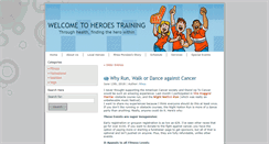 Desktop Screenshot of heroestraining.com